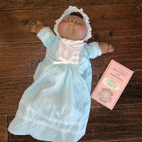 Cabbage Patch Kid Preemie! - black baby girl & original birth certificate - Picture 2 of 13